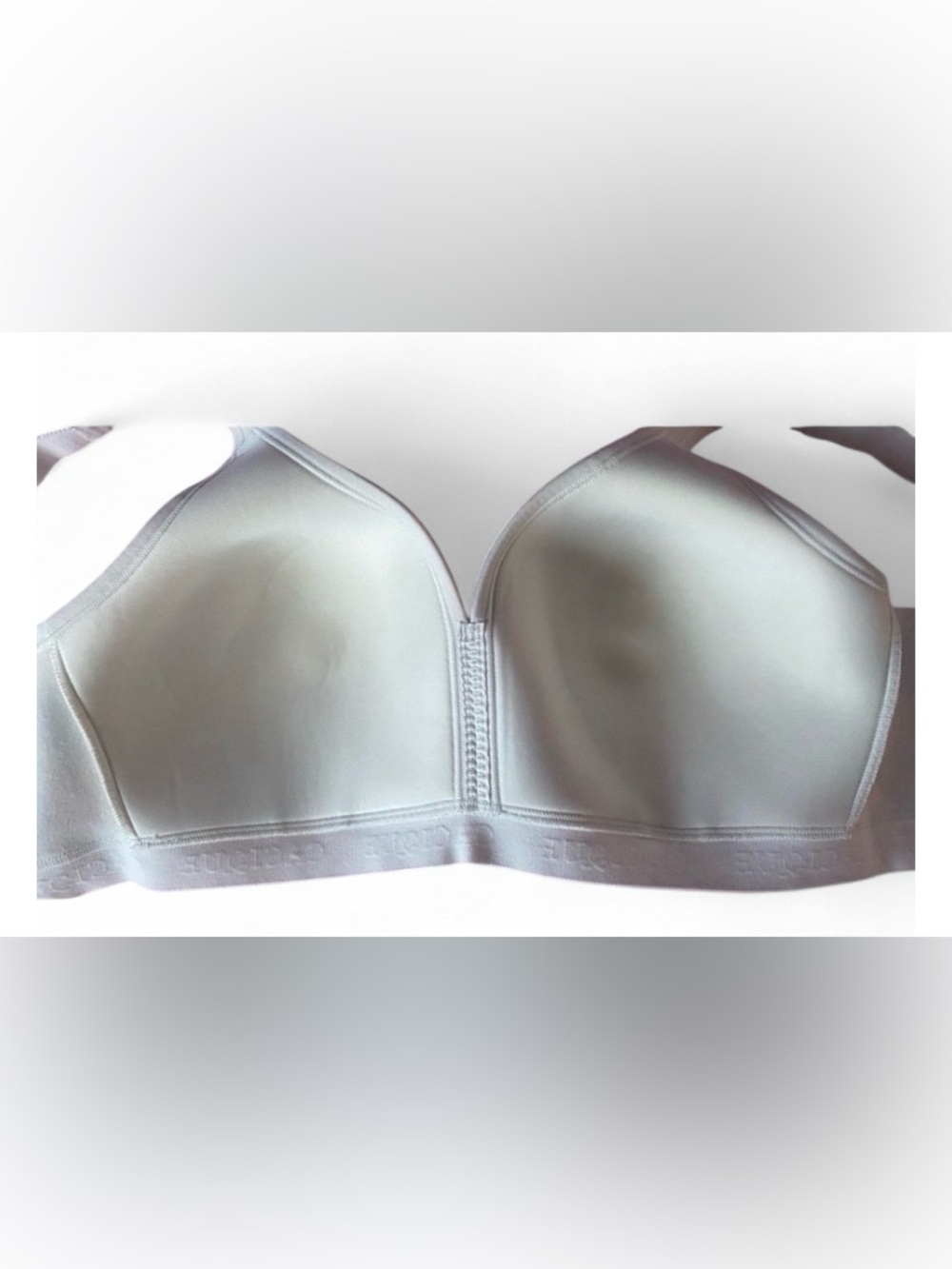 Lane Bryant Cacique Plaid Cotton Lightly Lined No-Wire Bra - Picture 8 of 13